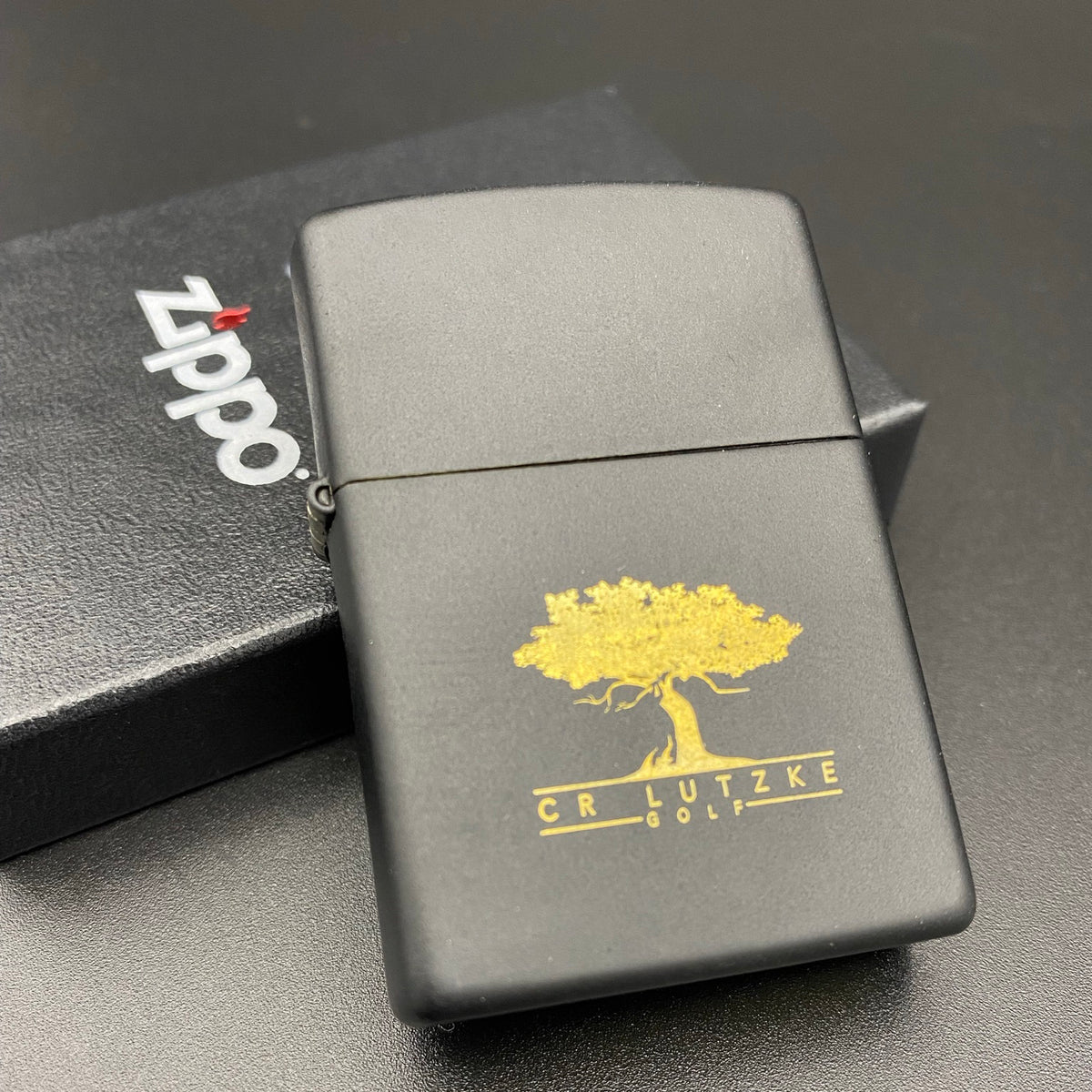 Matte Black Zippo