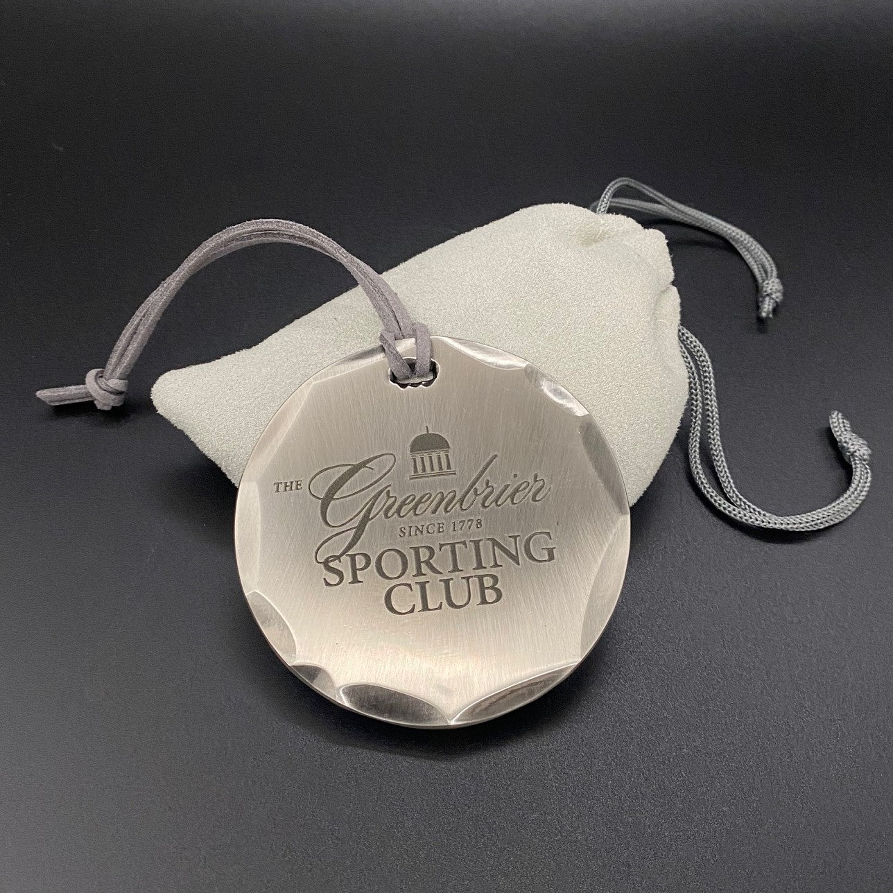 Silver Hanging Bottle Opener - C3 Custom Golf